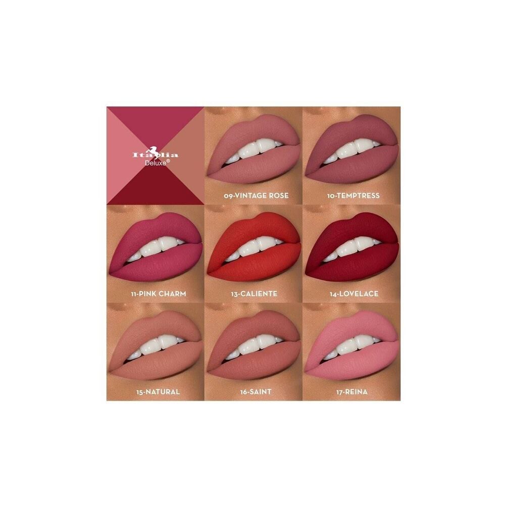 NEW Gingerbread - Italia Deluxe Mousse Matte Lipstick Single - Picture 4 of 7